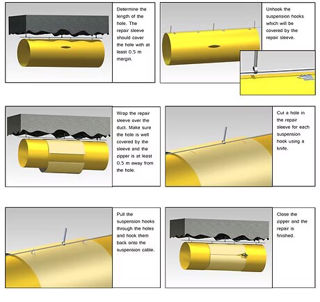 Repair Sleeve bild - GUL